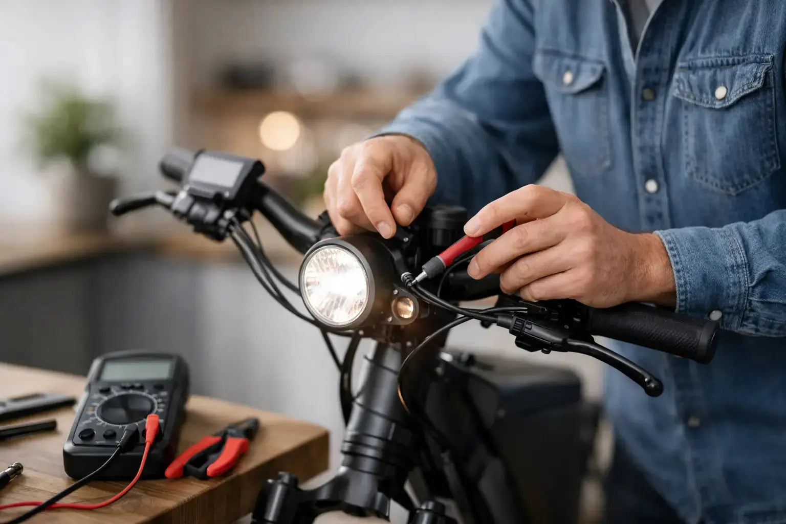 How to Troubleshoot E-Bike Lights at Home