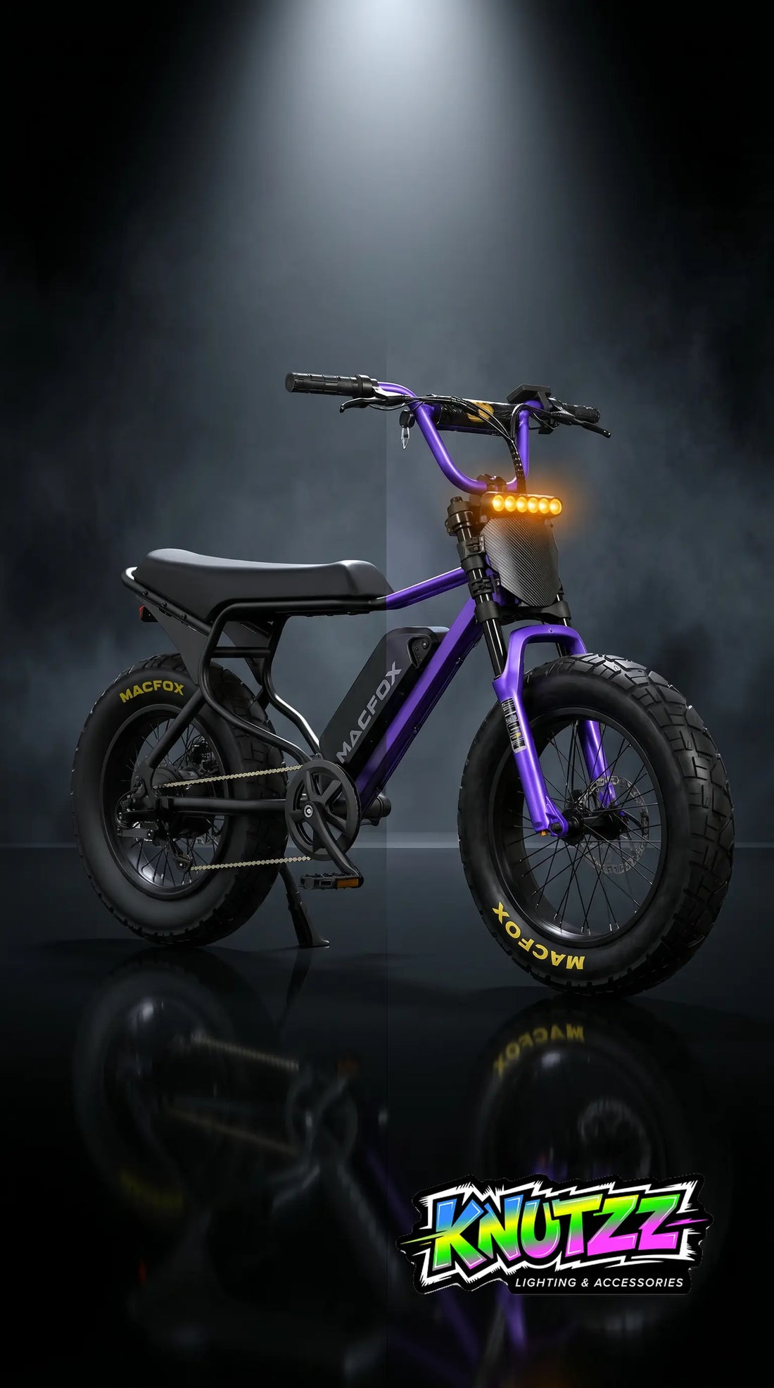 Upgrade Macfox X7L Headlights Easily Today Knutzz Ebike Lighting and Accessories