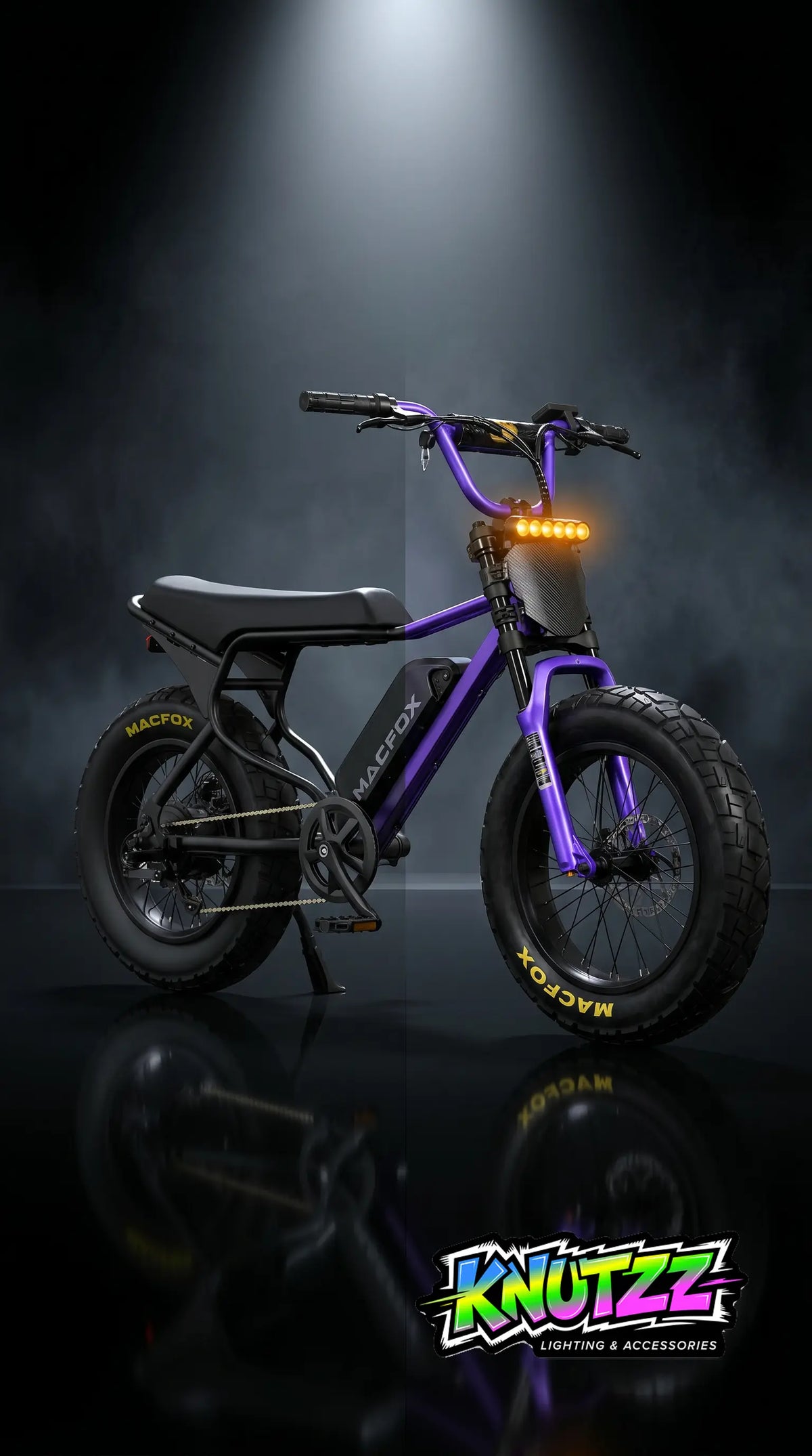 Upgrade Macfox X7L Headlights Easily Today Knutzz Ebike Lighting and Accessories