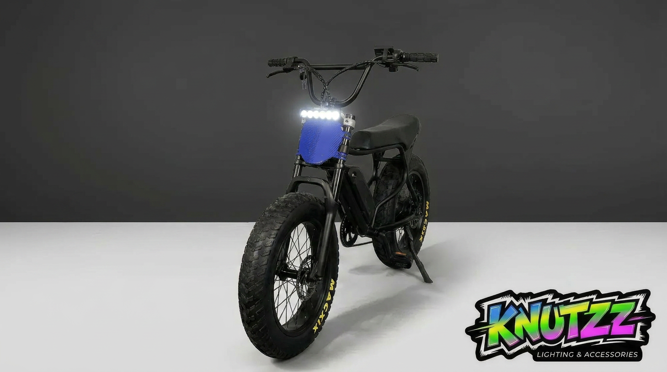 Macfox X1S Headlight Upgrade Done Right Knutzz Ebike Lighting and Accessories