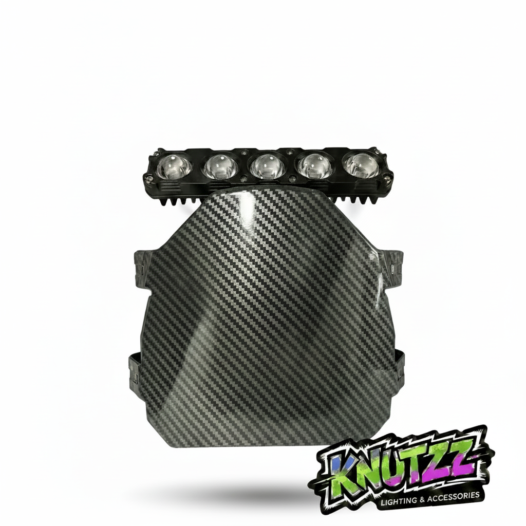 Macfox X7L LED Light Upgrade Done Right Knutzz Ebike Lighting and Accessories