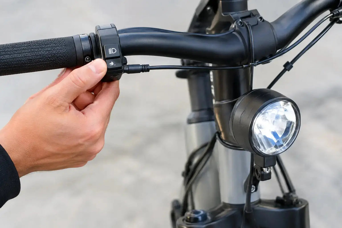 How to Connect Lights to Stock Controls on E-Bikes