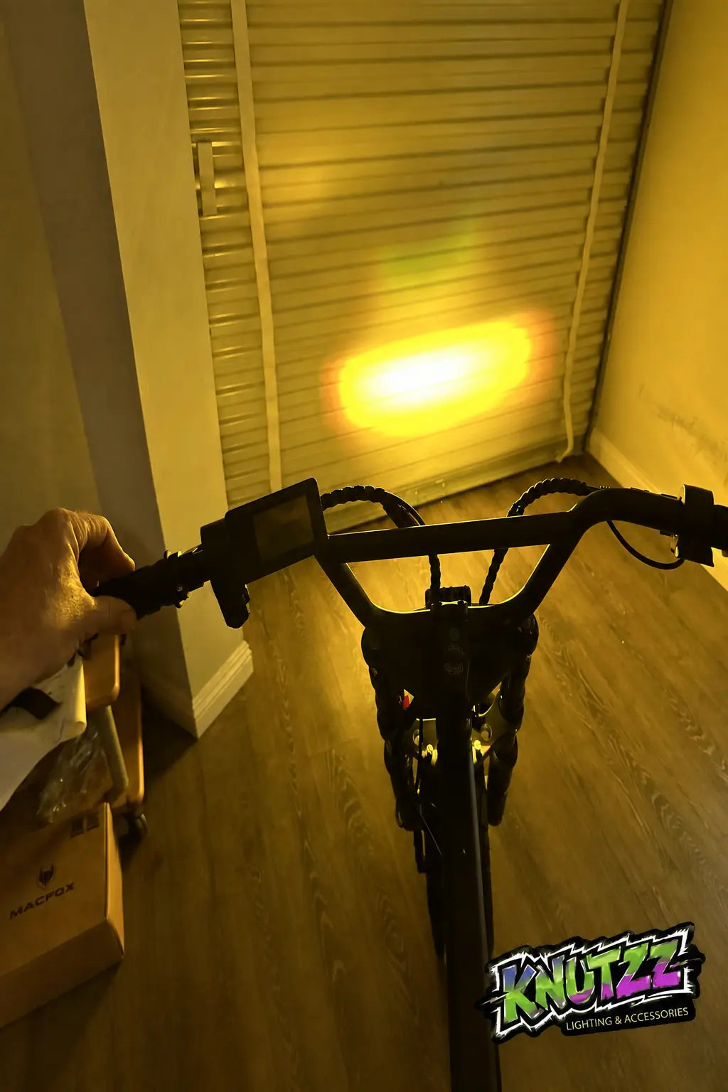 Baja Light for Ebike | Knutzz Dual Beam LED Light Knutzz Ebike Lighting and Accessories