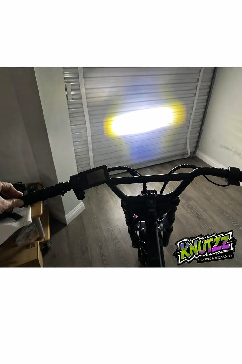 Baja Light for Ebike | Knutzz Dual Beam LED Light Knutzz Ebike Lighting and Accessories