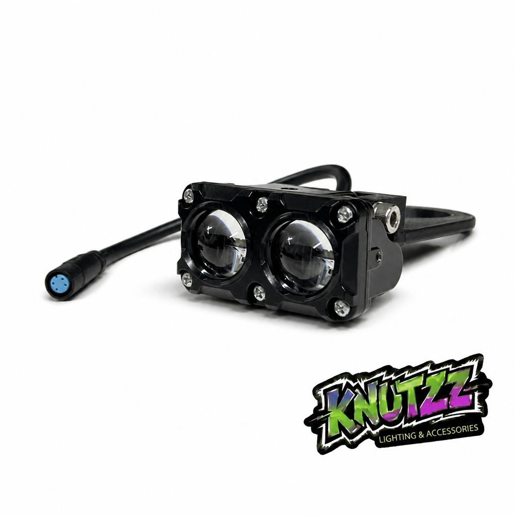 Baja  E-Bike Color-Changing LED Light Knutzz Ebike Lighting and Accessories