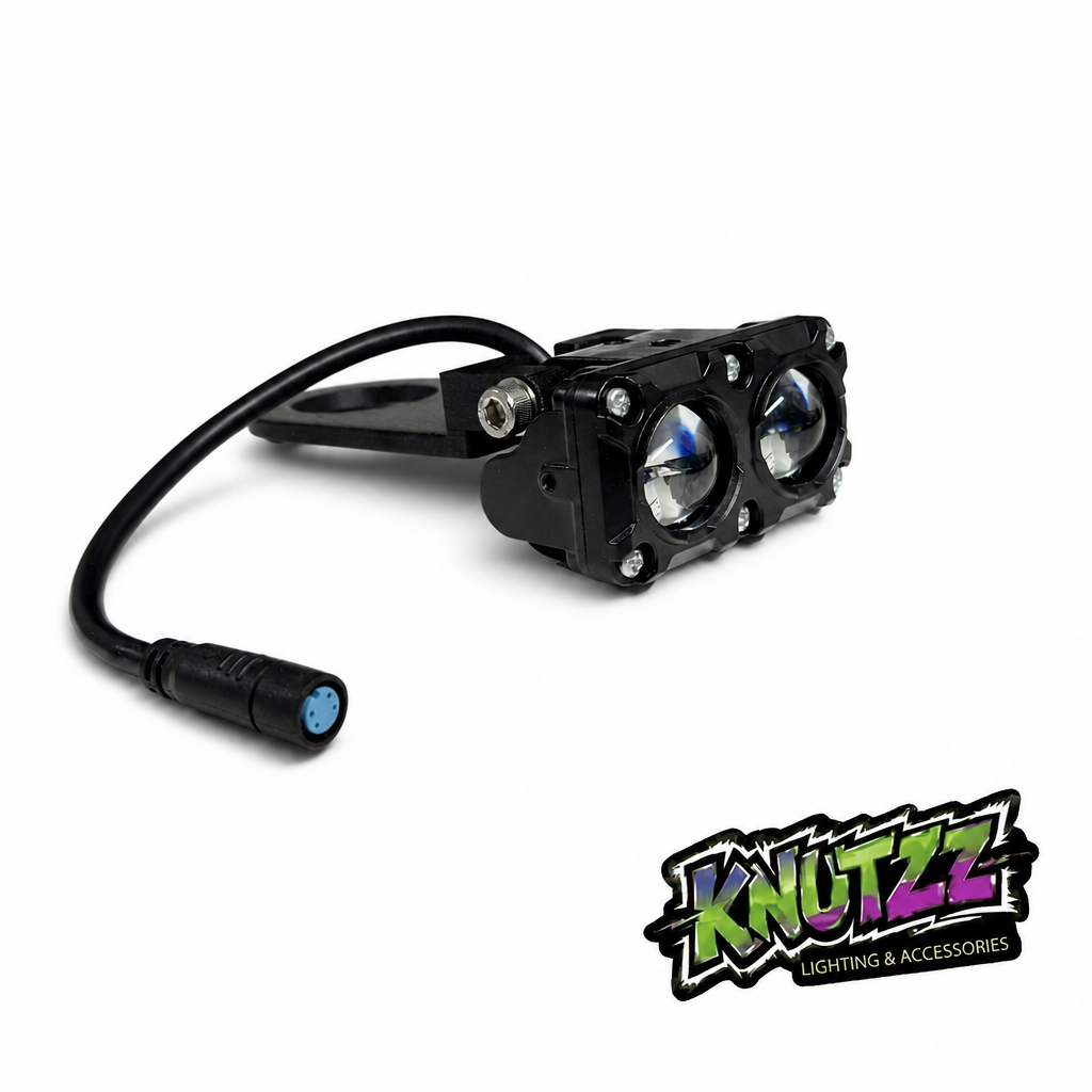 Baja  E-Bike Color-Changing LED Light Knutzz Ebike Lighting and Accessories