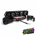 Throne Strike Shadow and Emoto Ebike Headlight and Light Bar for Baja