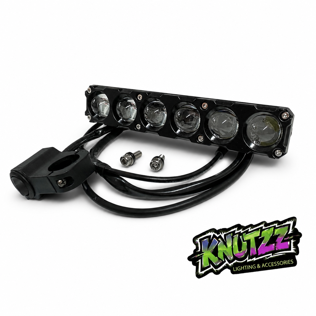 Light Bar for Ebike | Knutzz Dual Beam LED Light Knutzz Ebike Lighting and Accessories