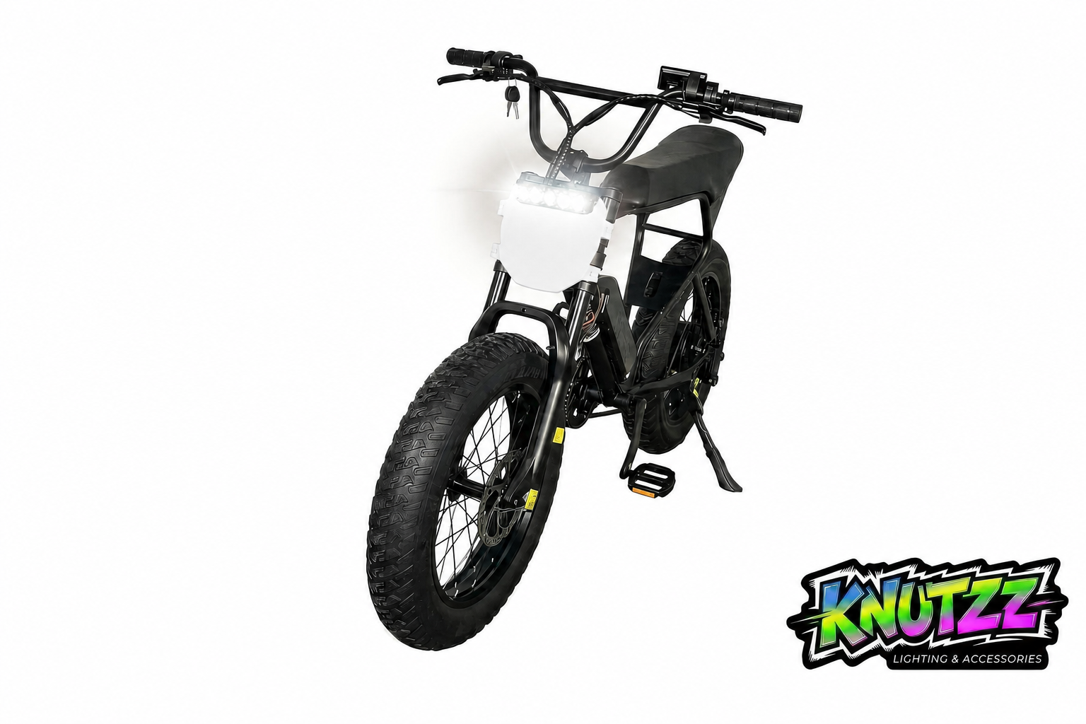 Macfox X1S & X2 LED Light Kit — Plug & Play Dual Beam Knutzz Ebike Lighting and Accessories