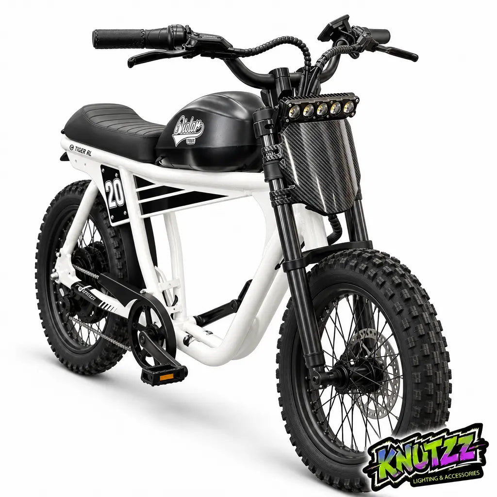 Knutzz Dual Beam E-Bike Light for Qiolor Tiger