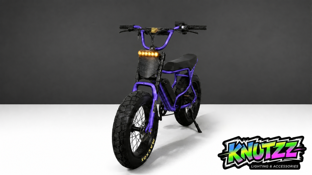 Macfox X7 / X7L PRO Color-Changing LED Light Bar Kit Knutzz Ebike Lighting and Accessories