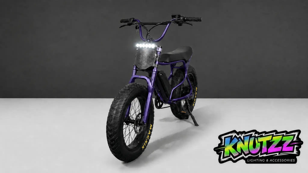 Macfox X1S & X2 PRO LED Light Kit — Plug & Play Dual Beam Knutzz Ebike Lighting and Accessories