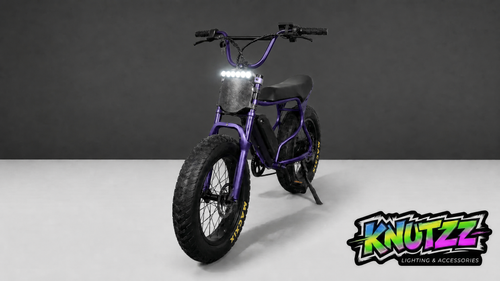 Macfox X1S & X2 PRO LED Light Kit — Plug & Play Dual Beam Knutzz Ebike Lighting and Accessories
