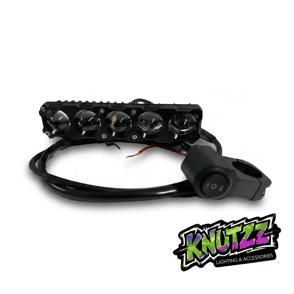 Universal E-Bike Color-Changing LED Light Bar — Fits All Brands Knutzz Ebike Lighting and Accessories